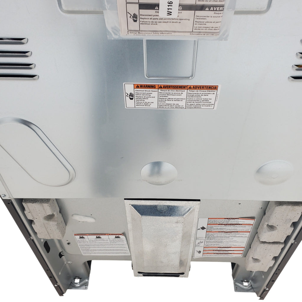 Pictures of Whirlpool 30 in. 4 Burner Element Freestanding Electric Range in Stainless Steel with Thermal - Open Box - Neu Appliance Outlet - Discount Appliance Outlet in Austin, Tx