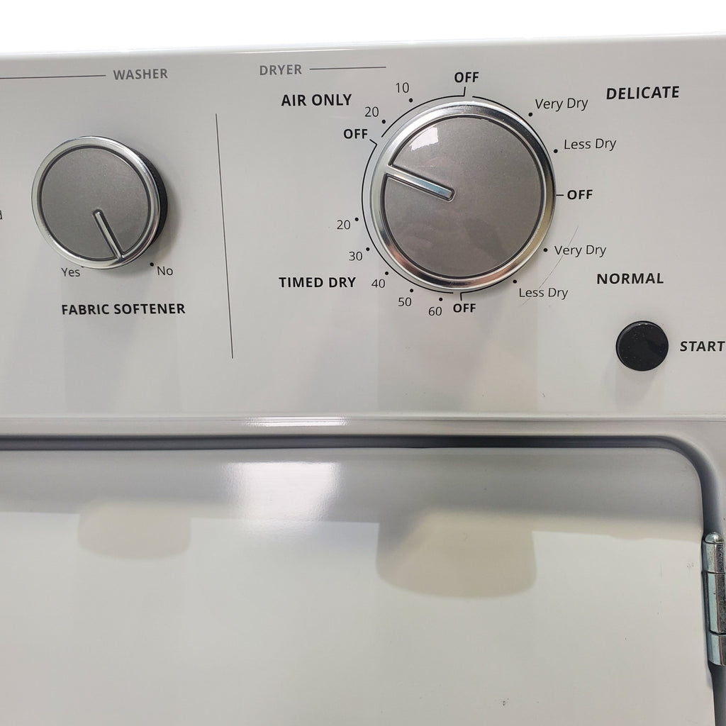 Pictures of 28 in. Wide Whirlpool 3.5 cu. ft. Washer and 5.9 cu. ft. Electric Dryer Laundry Center with AutoDry Drying System - Certified Refurbished - Neu Appliance Outlet - Discount Appliance Outlet in Austin, Tx