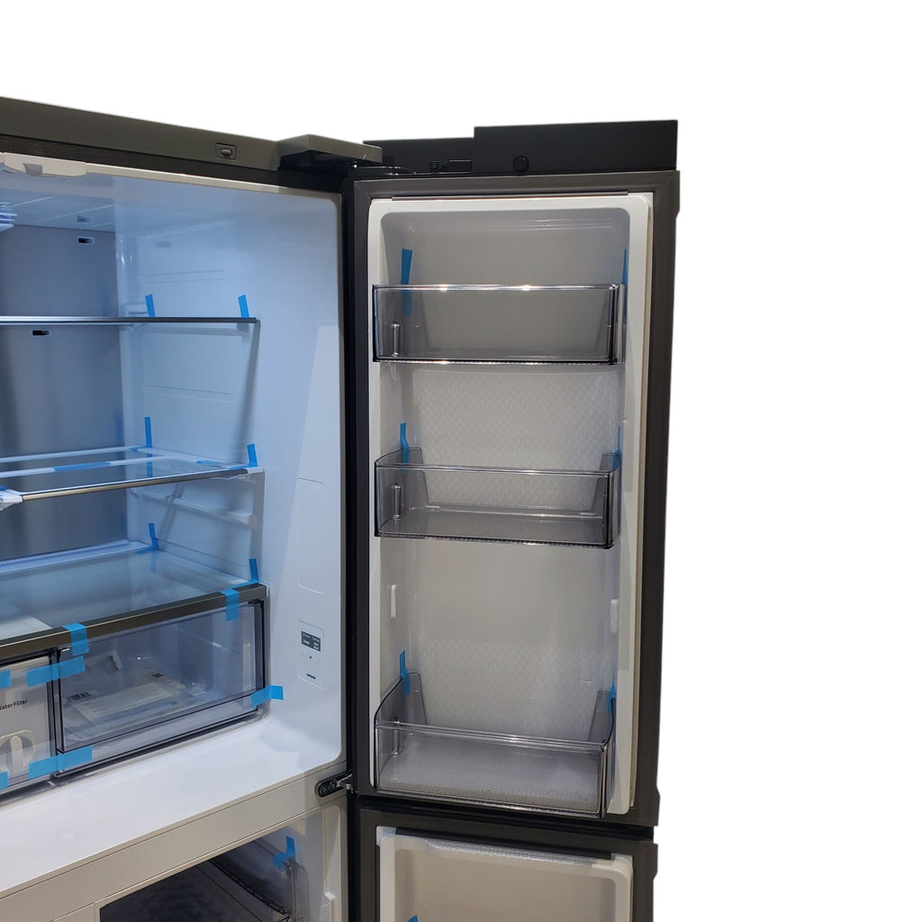 Pictures of Bespoke 29 cu. ft. 4-Door Flex™ Refrigerator with Beverage Zone™ & Auto Open Door in Stainless Steel - Scratch & Dent - Minor - Neu Appliance Outlet - Discount Appliance Outlet in Austin, Tx