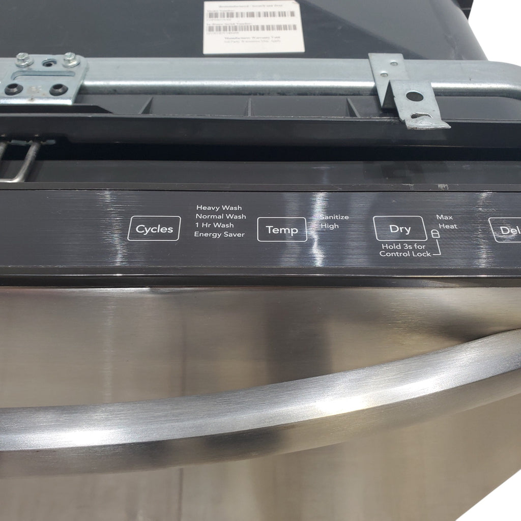 Pictures of 24 in. Stainless Steel ENERGY STAR Frigidaire Top Control Built In Dishwasher with Three Spray Arms - Scratch & Dent - Minor - Neu Appliance Outlet - Discount Appliance Outlet in Austin, Tx