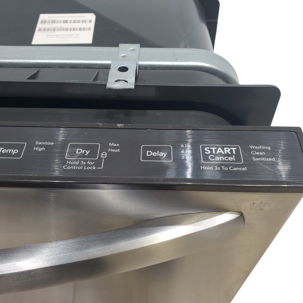 Pictures of 24 in. Stainless Steel ENERGY STAR Frigidaire Top Control Built In Dishwasher with Three Spray Arms - Scratch & Dent - Minor - Neu Appliance Outlet - Discount Appliance Outlet in Austin, Tx