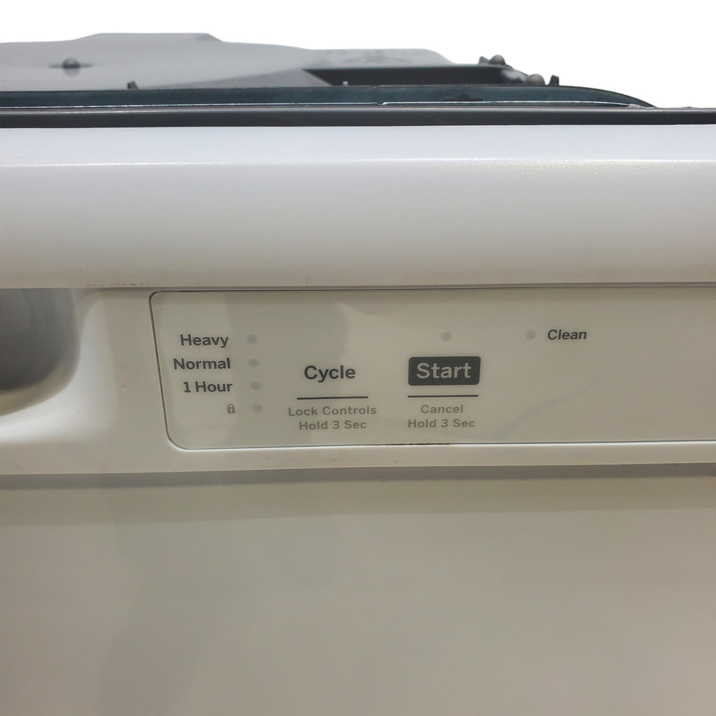 Pictures of GE® White ENERGY STAR® Dishwasher with Front Controls and Dry Boost - Open Box - Neu Appliance Outlet - Discount Appliance Outlet in Austin, Tx