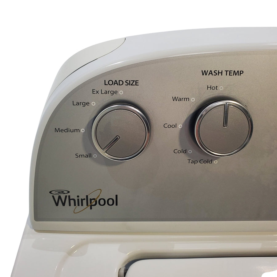 Neu Preferred Whirlpool Agitator Washer & Electric Dryer Set: 3.5 cu. ft. Agitator Washer With Extra Water Cycle / Option & 7.0 cu. ft. Electric 220v Dryer With Auto Sensor Dry - Certified Refurbished
