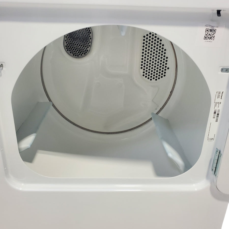 Neu Preferred Whirlpool Agitator Washer & Electric Dryer Set: 3.5 cu. ft. Agitator Washer With Extra Water Cycle / Option & 7.0 cu. ft. Electric 220v Dryer With Auto Sensor Dry - Certified Refurbished