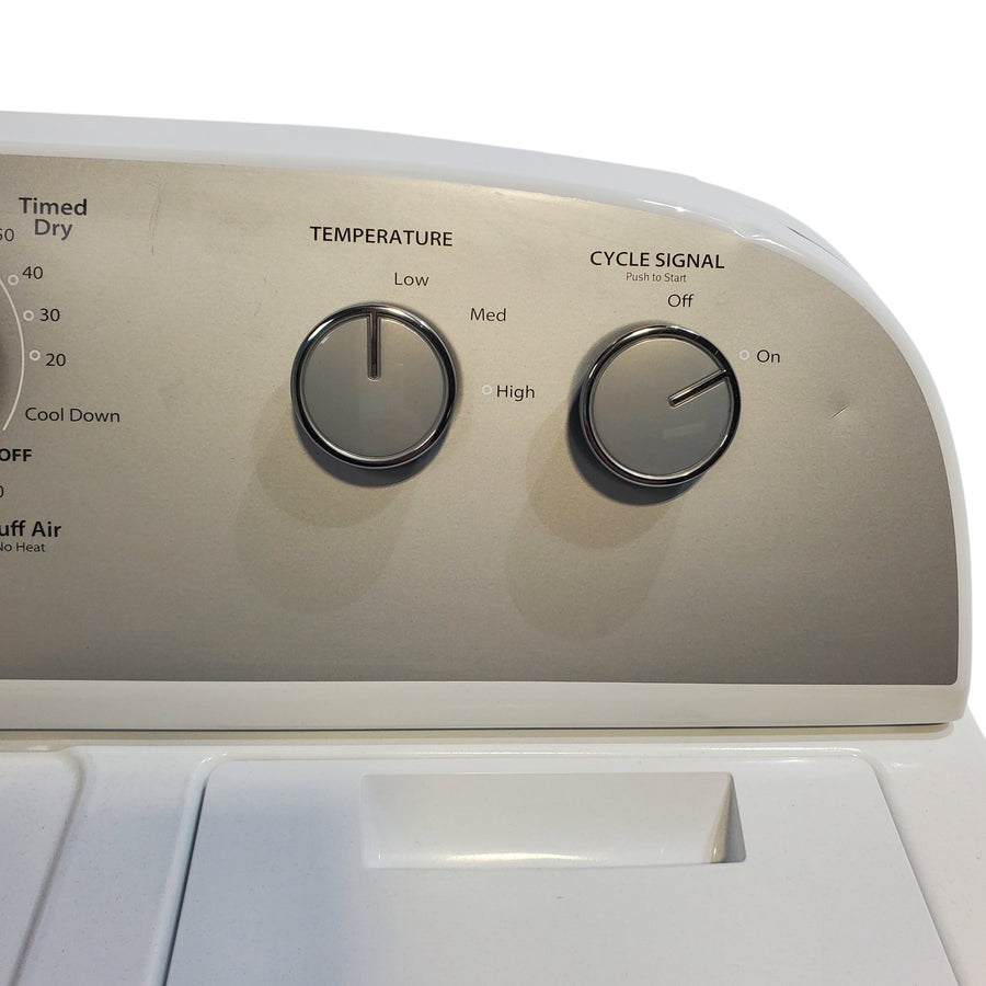 Neu Preferred Whirlpool Agitator Washer & Electric Dryer Set: 3.5 cu. ft. Agitator Washer With Extra Water Cycle / Option & 7.0 cu. ft. Electric 220v Dryer With Auto Sensor Dry - Certified Refurbished