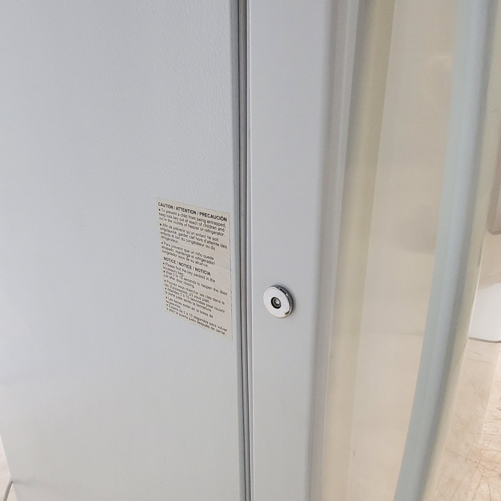 Pictures of GE® ENERGY STAR® 17.3 Cu. Ft. Frost-Free Garage Ready Upright Freezer - Scratch & Dent - Moderate - Neu Appliance Outlet - Discount Appliance Outlet in Austin, Tx