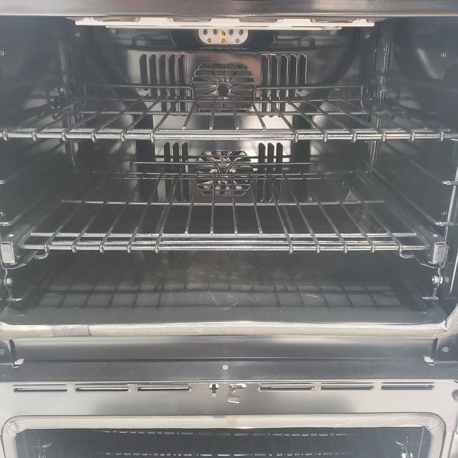 Monogram 30" French-Door Electric Convection Double Wall Oven with WiFi Connect Stainless Steel - ZTDX1FPSNSS - Open Box