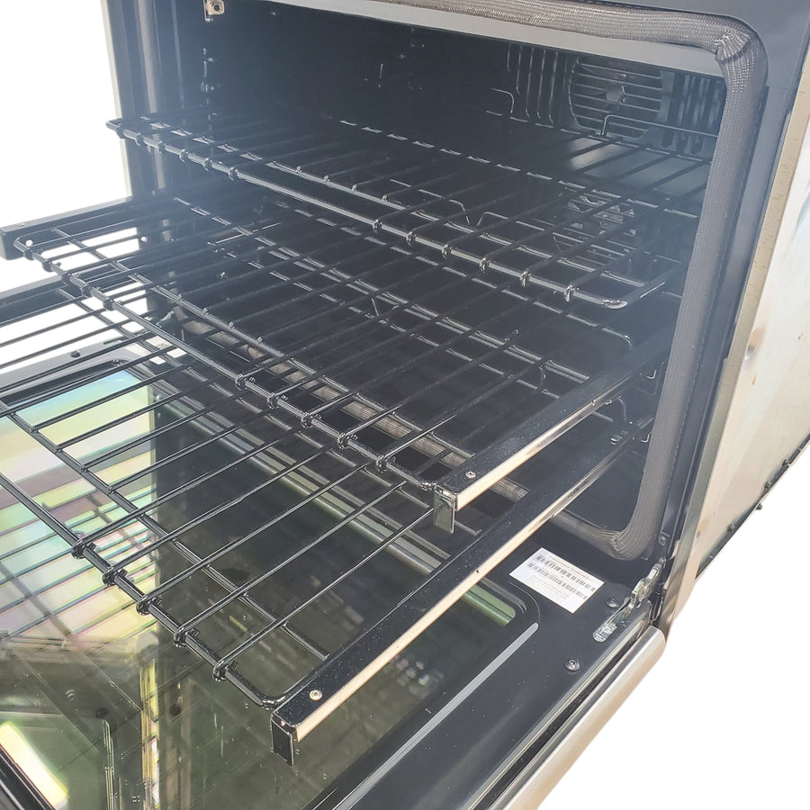 Monogram 30" French-Door Electric Convection Double Wall Oven with WiFi Connect Stainless Steel - ZTDX1FPSNSS - Open Box