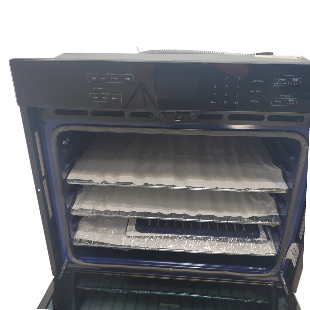 Pictures of Sharp Stainless Steel European Convection Built-In Double Wall Oven SWB3052DS with Touch Glass Controls - Open Box - Neu Appliance Outlet - Discount Appliance Outlet in Austin, Tx