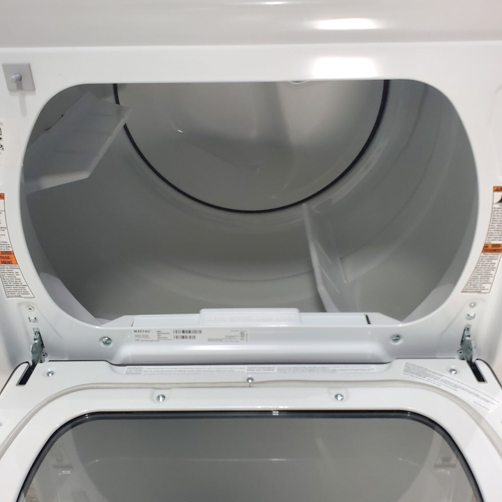 Pictures of Maytag Smart 7.4 cu. ft. Electric Dryer with Extra Power and Advanced Moisture Sensing - Scratch & Dent - Neu Appliance Outlet - Discount Appliance Outlet in Austin, Tx