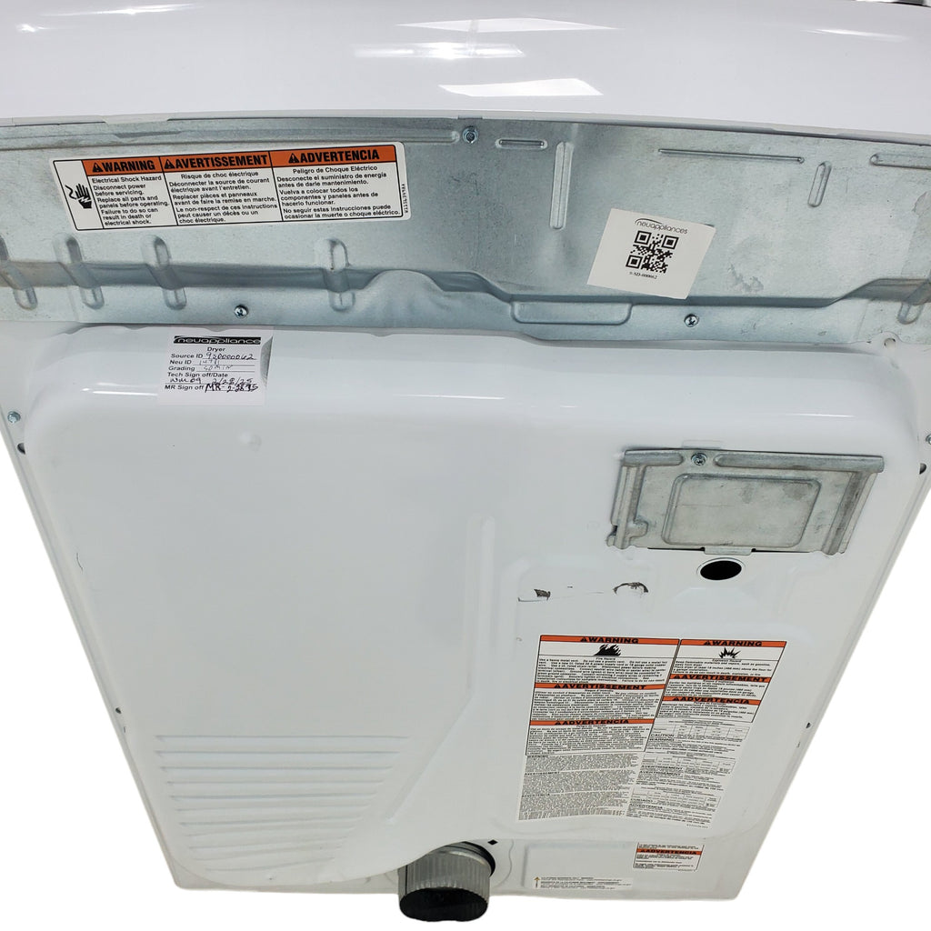 Pictures of Maytag Smart 7.4 cu. ft. Electric Dryer with Extra Power and Advanced Moisture Sensing - Scratch & Dent - Neu Appliance Outlet - Discount Appliance Outlet in Austin, Tx