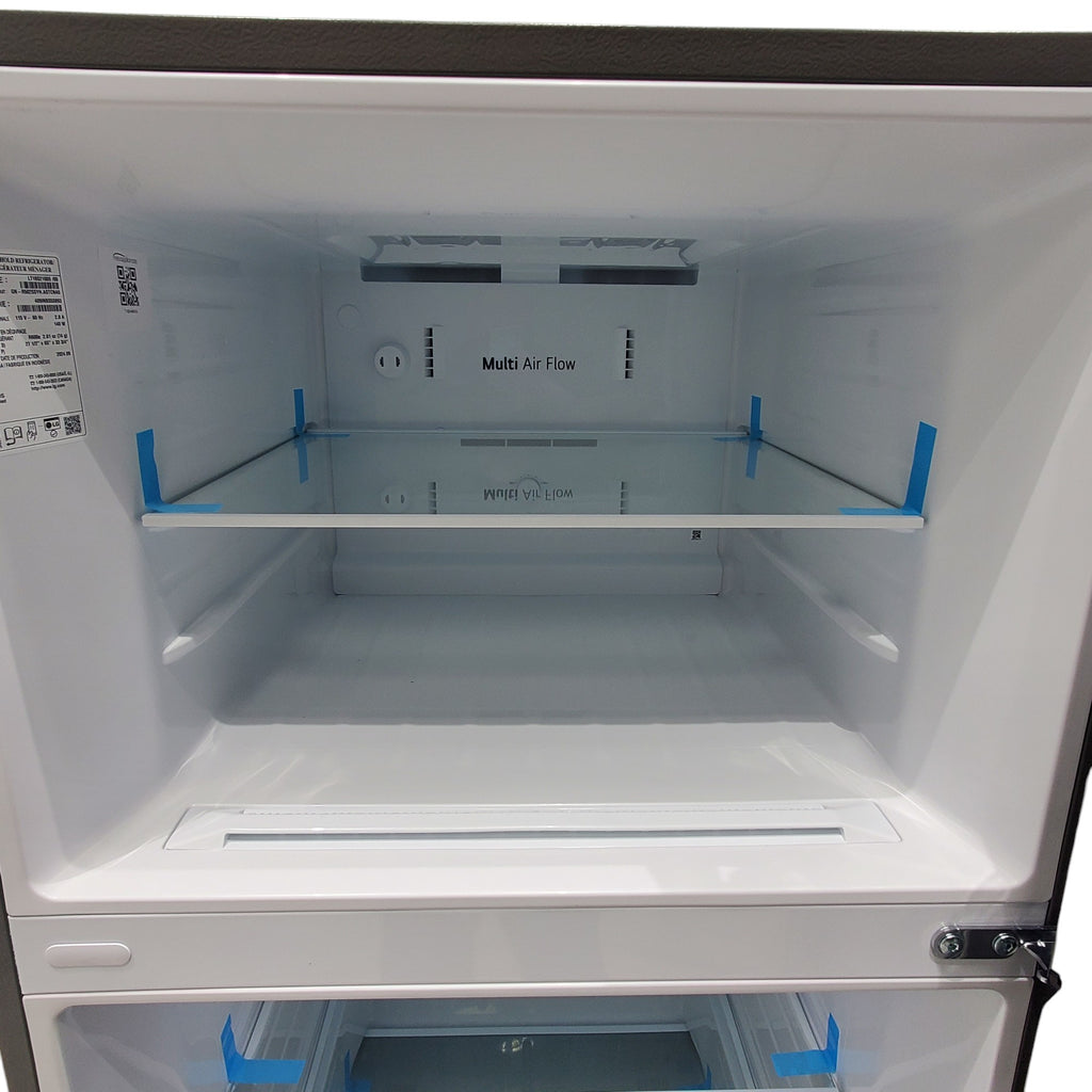 Pictures of LG Print Proof Stainless Steel 18 cu.ft. Garage Ready Top Freezer Refrigerator with Multi-Air Flow System - Scratch & Dent - Minor - Neu Appliance Outlet - Discount Appliance Outlet in Austin, Tx