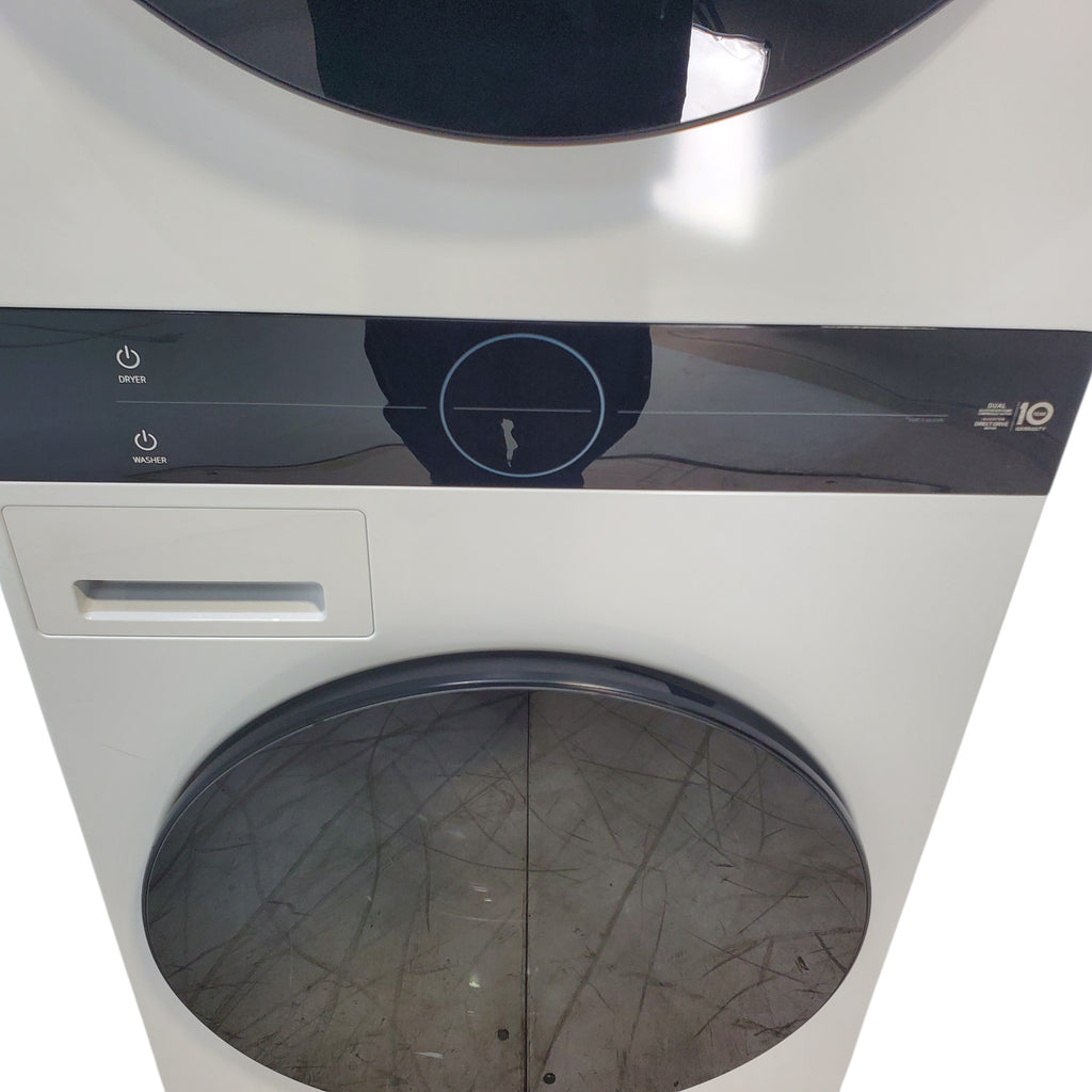 Pictures of LG Compact Single Unit LG WashTower™ with Center Control™ 2.4 cu.ft. Front Load Washer and 4.2 cu.ft. Electric Ventless HeatPump™ Dryer - Scratch & Dent - Minor - Neu Appliance Outlet - Discount Appliance Outlet in Austin, Tx