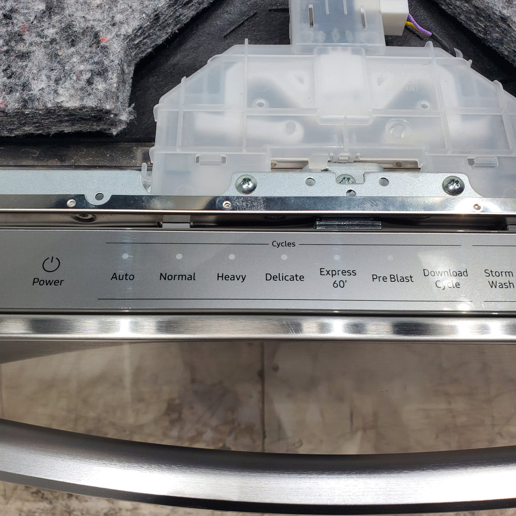 Pictures of Samsung Stainless Steel Smart 46 dBA Dishwasher with StormWash plus Handle and AutoRelease Door - Open Box - Neu Appliance Outlet - Discount Appliance Outlet in Austin, Tx