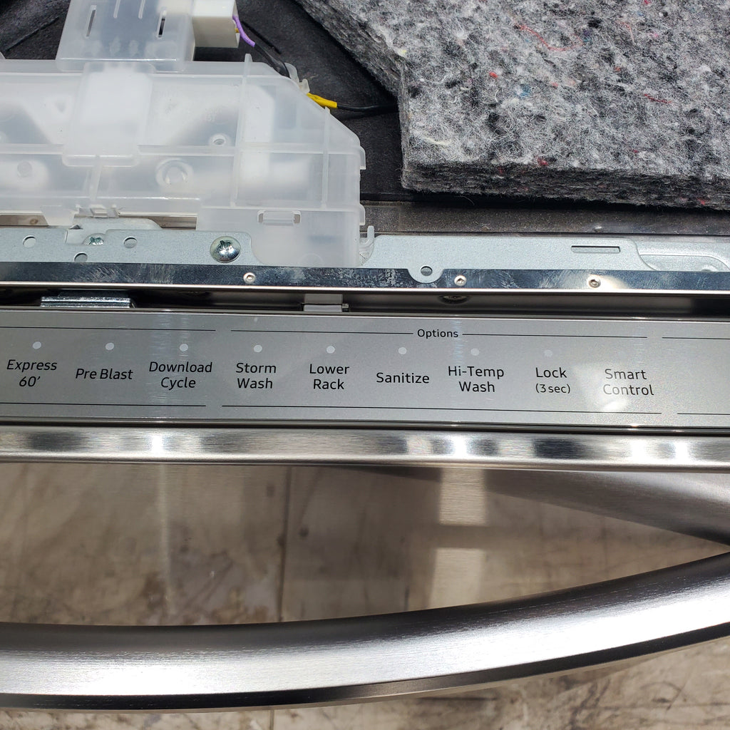 Pictures of Samsung Stainless Steel Smart 46 dBA Dishwasher with StormWash plus Handle and AutoRelease Door - Open Box - Neu Appliance Outlet - Discount Appliance Outlet in Austin, Tx