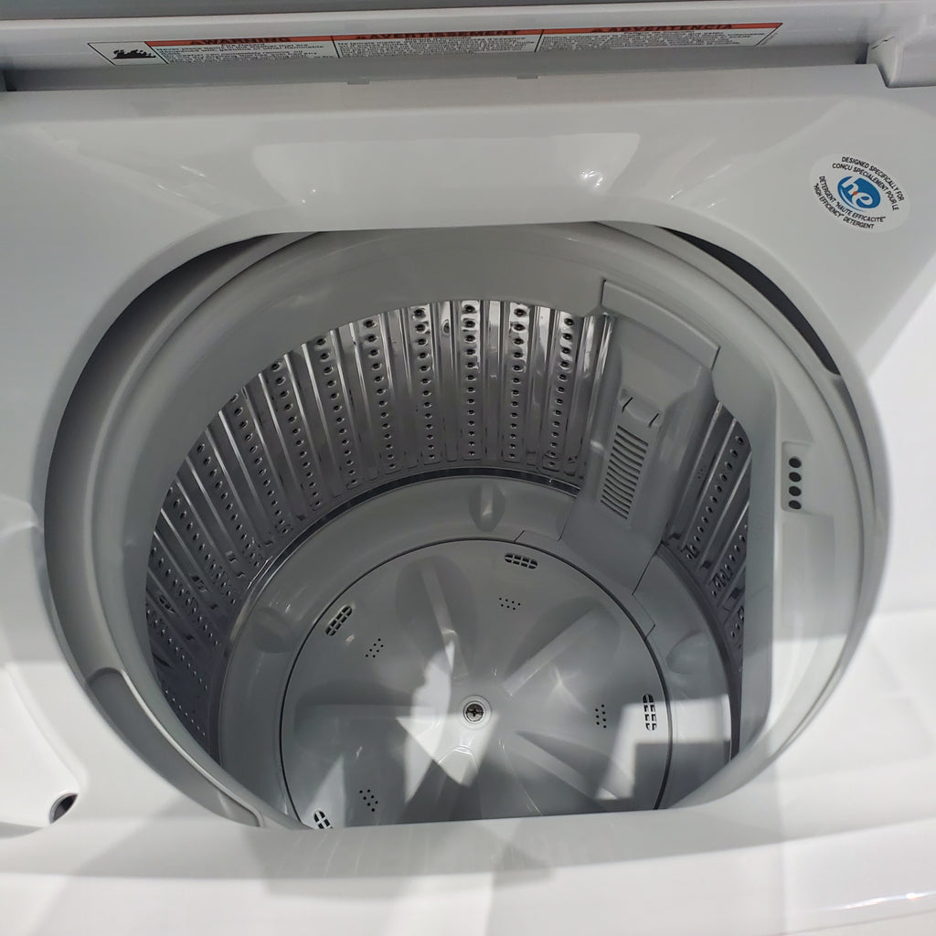 Pictures of Whirlpool 1.6 cu.ft Electric Stacked Laundry Center with 6 Wash Cycles, Impeller Washer and AutoDry™ WET4024HW - Open Box - Neu Appliance Outlet - Discount Appliance Outlet in Austin, Tx
