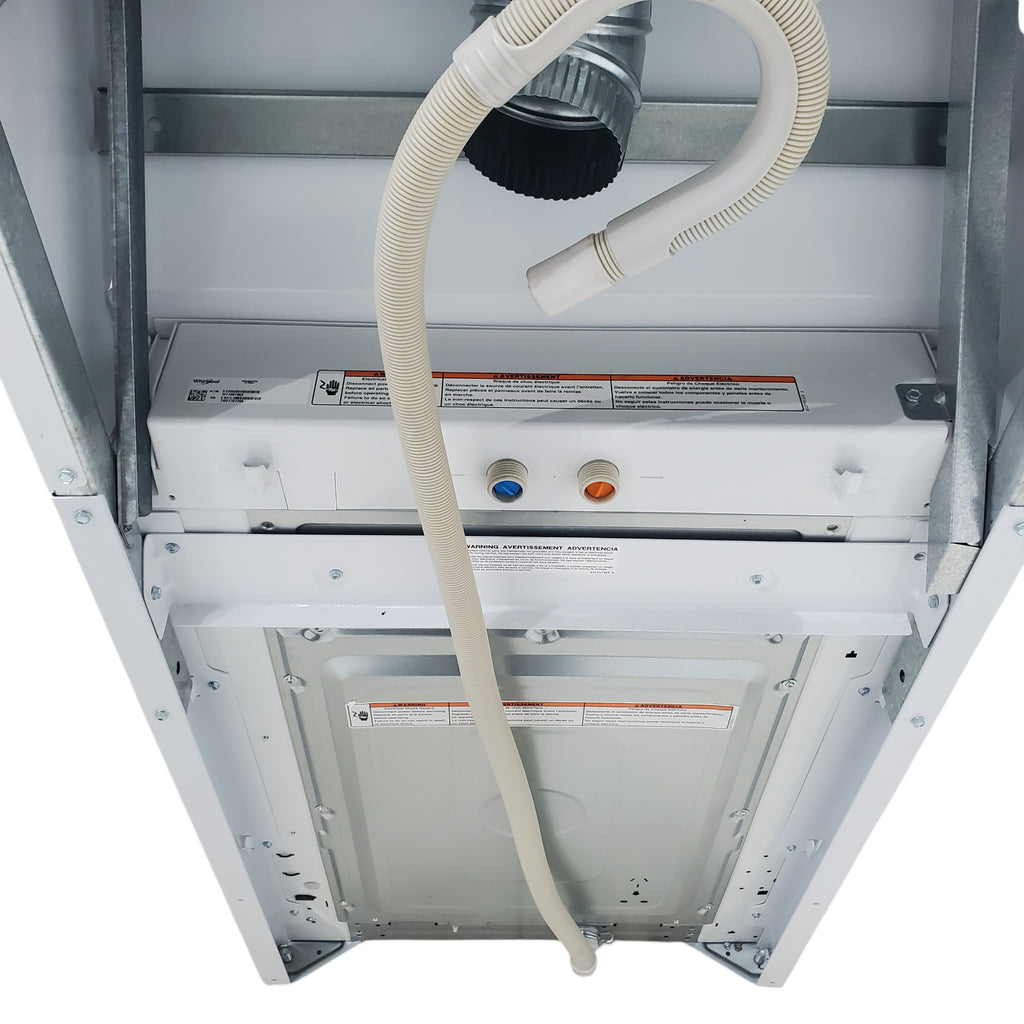 Pictures of Whirlpool 1.6 cu.ft Electric Stacked Laundry Center with 6 Wash Cycles, Impeller Washer and AutoDry™ WET4024HW - Open Box - Neu Appliance Outlet - Discount Appliance Outlet in Austin, Tx
