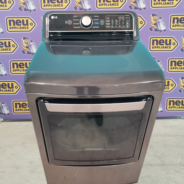 LG 7.3 cu. ft. Smart Rear Control Gas Energy Star Dryer with Sensor Dry & Steam Technology DLGX7481LE - Open Box