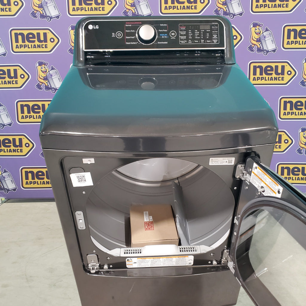 Pictures of LG 7.3 cu. ft. Smart Rear Control Gas Energy Star Dryer with Sensor Dry & Steam Technology DLGX7481LE - Open Box - Neu Appliance Outlet - Discount Appliance Outlet in Austin, Tx