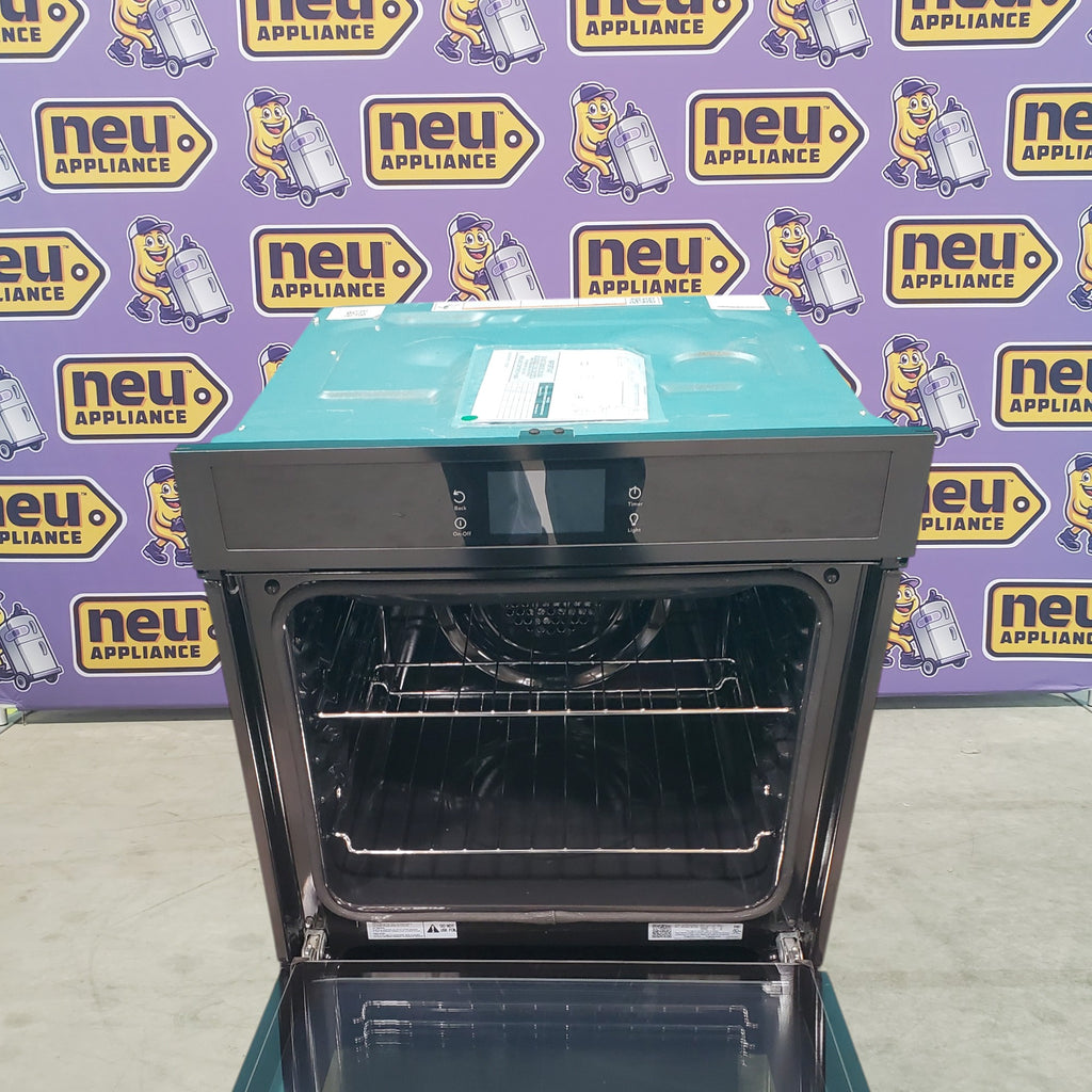 Pictures of Frigidaire Gallery Black 24" Single Electric Wall Oven with Air Fry, Quick Preheat and Steam Bake GCWS2438AB - Scratch & Dent - Minor - Neu Appliance Outlet - Discount Appliance Outlet in Austin, Tx