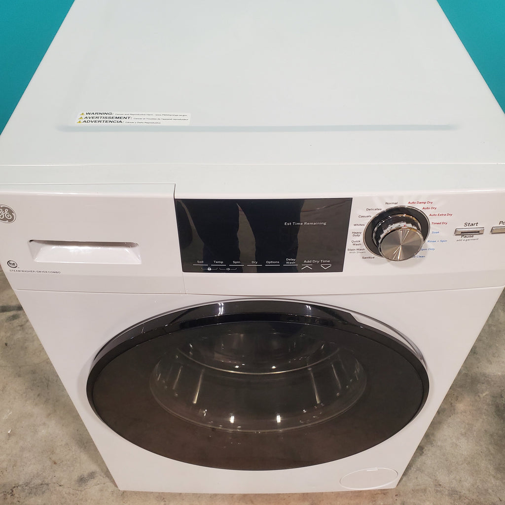 Pictures of GE® 24" 2.4 cu. ft. Capacity Front Load Washer/Condenser Dryer Combo GFQ14ESSNWW - Scratch & Dent - Minor - Neu Appliance Outlet - Discount Appliance Outlet in Austin, Tx