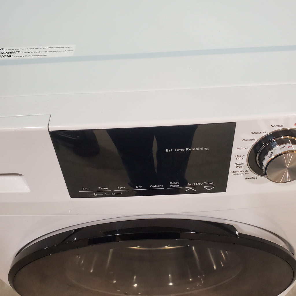 Pictures of GE® 24" 2.4 cu. ft. Capacity Front Load Washer/Condenser Dryer Combo GFQ14ESSNWW - Scratch & Dent - Minor - Neu Appliance Outlet - Discount Appliance Outlet in Austin, Tx