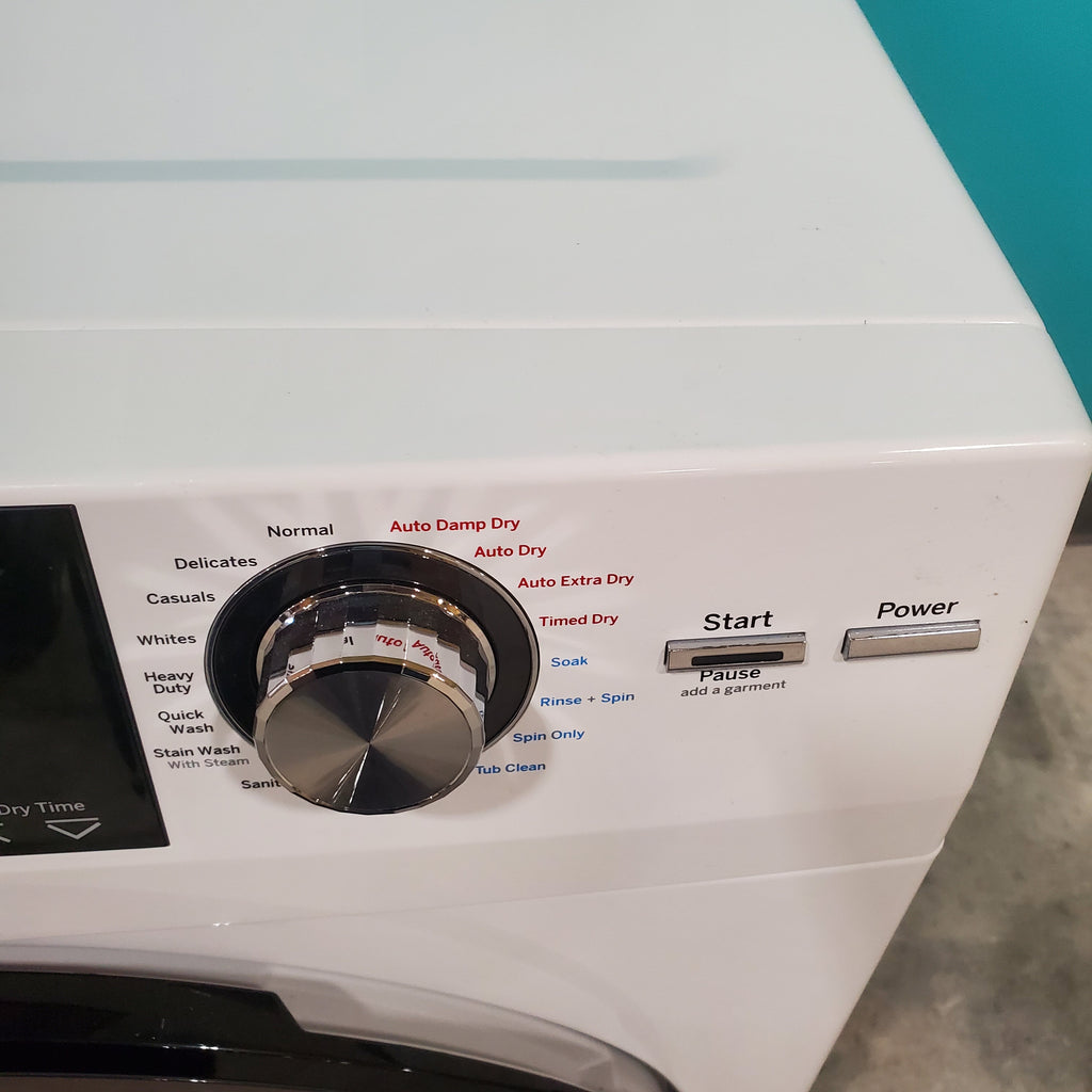 Pictures of GE® 24" 2.4 cu. ft. Capacity Front Load Washer/Condenser Dryer Combo GFQ14ESSNWW - Scratch & Dent - Minor - Neu Appliance Outlet - Discount Appliance Outlet in Austin, Tx
