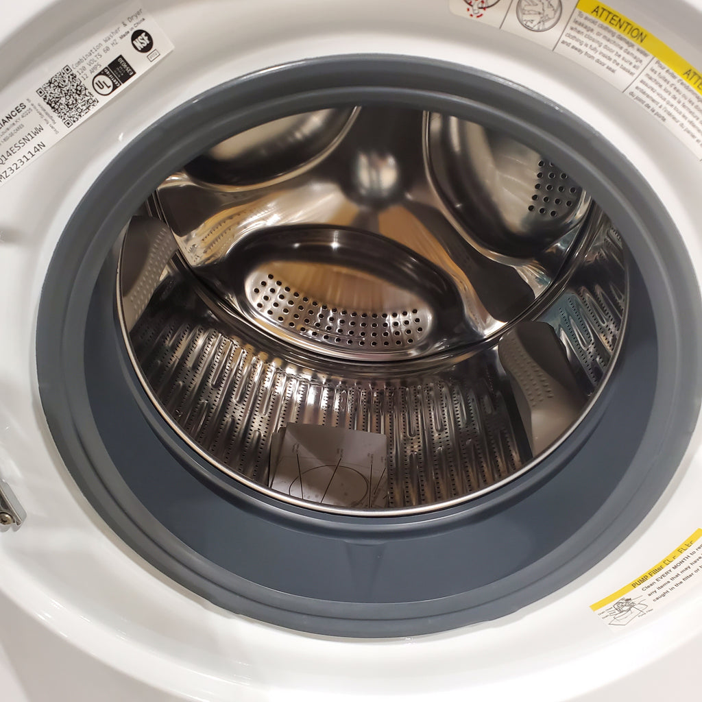 Pictures of GE® 24" 2.4 cu. ft. Capacity Front Load Washer/Condenser Dryer Combo GFQ14ESSNWW - Scratch & Dent - Minor - Neu Appliance Outlet - Discount Appliance Outlet in Austin, Tx