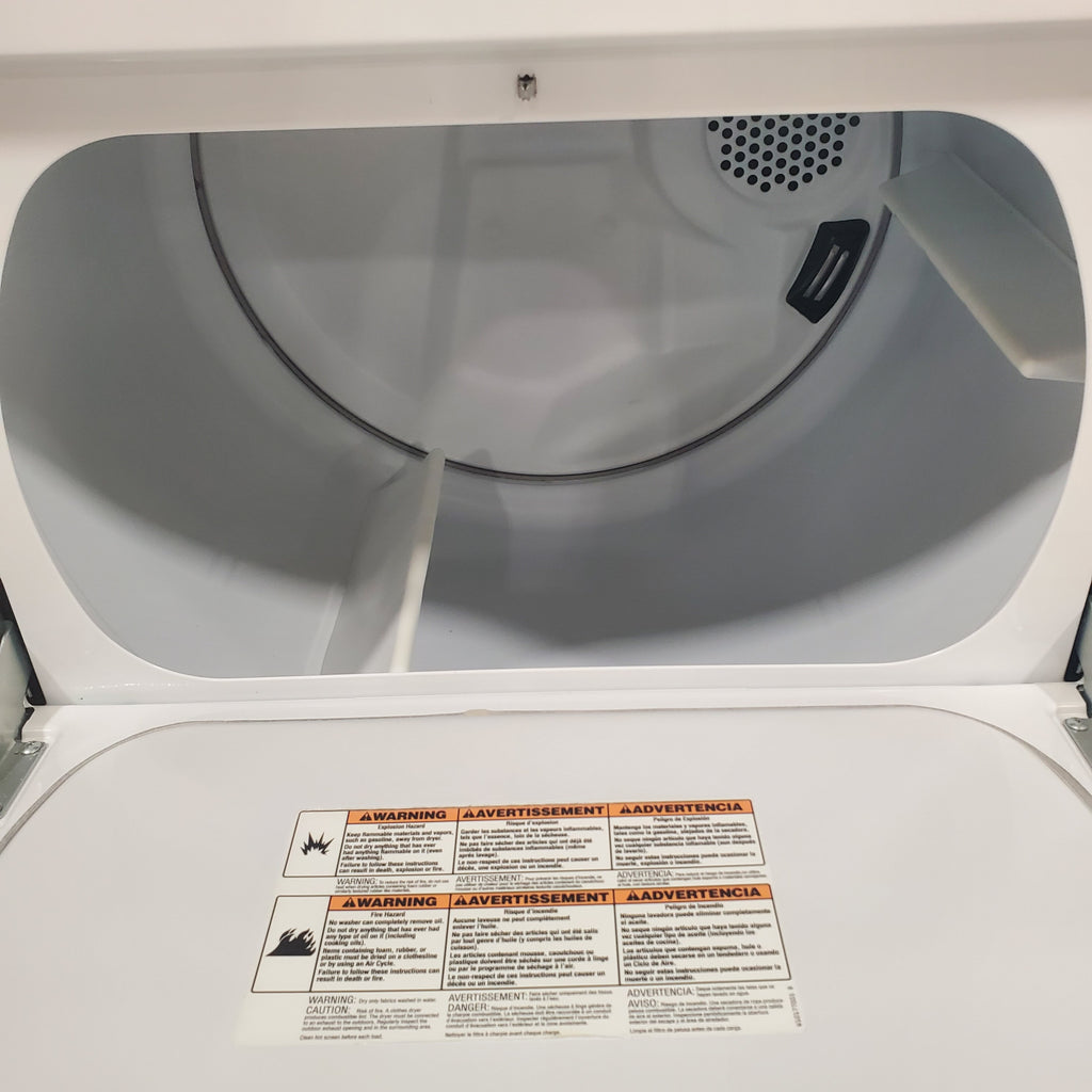 Pictures of Kenmore White Electric Dryer with Hamper Door and Advanced Moisture Sensing - Certified Refurbished - Neu Appliance Outlet - Discount Appliance Outlet in Austin, Tx