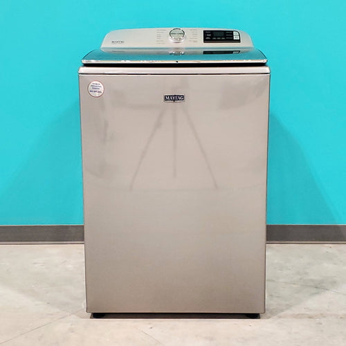 Metallic Slate Maytag 5.3 cu. ft. Smart Capable ENERGY STAR Top Load Washing Machine with Extra Power - Scratch & Dent - Minor