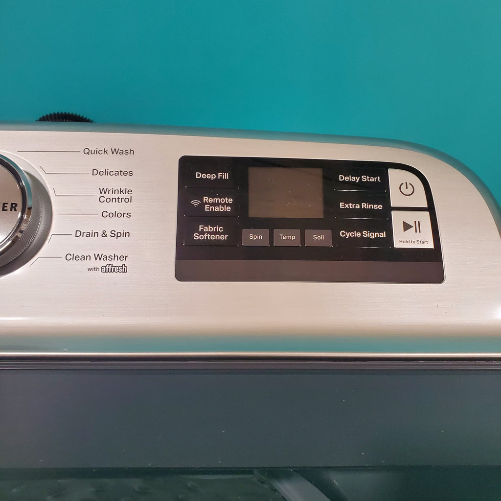 Pictures of Metallic Slate Maytag 5.3 cu. ft. Smart Capable ENERGY STAR Top Load Washing Machine with Extra Power - Scratch & Dent - Minor - Neu Appliance Outlet - Discount Appliance Outlet in Austin, Tx