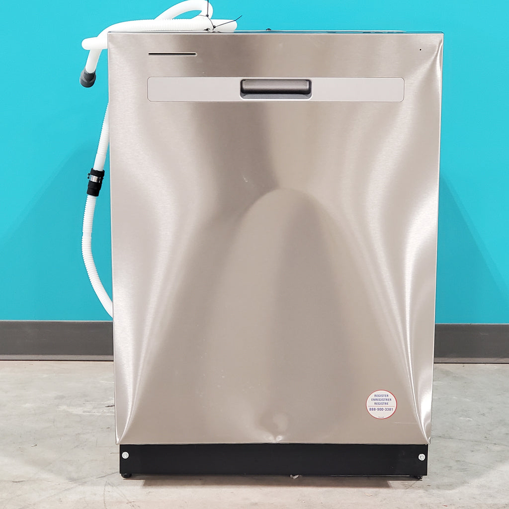 Pictures of 24 in. Fingerprint Resistant Stainless Steel Whirlpool Built In Dishwasher with 55 dBA WDP540HAMZ - Scratch & Dent - Moderate - Neu Appliance Outlet - Discount Appliance Outlet in Austin, Tx