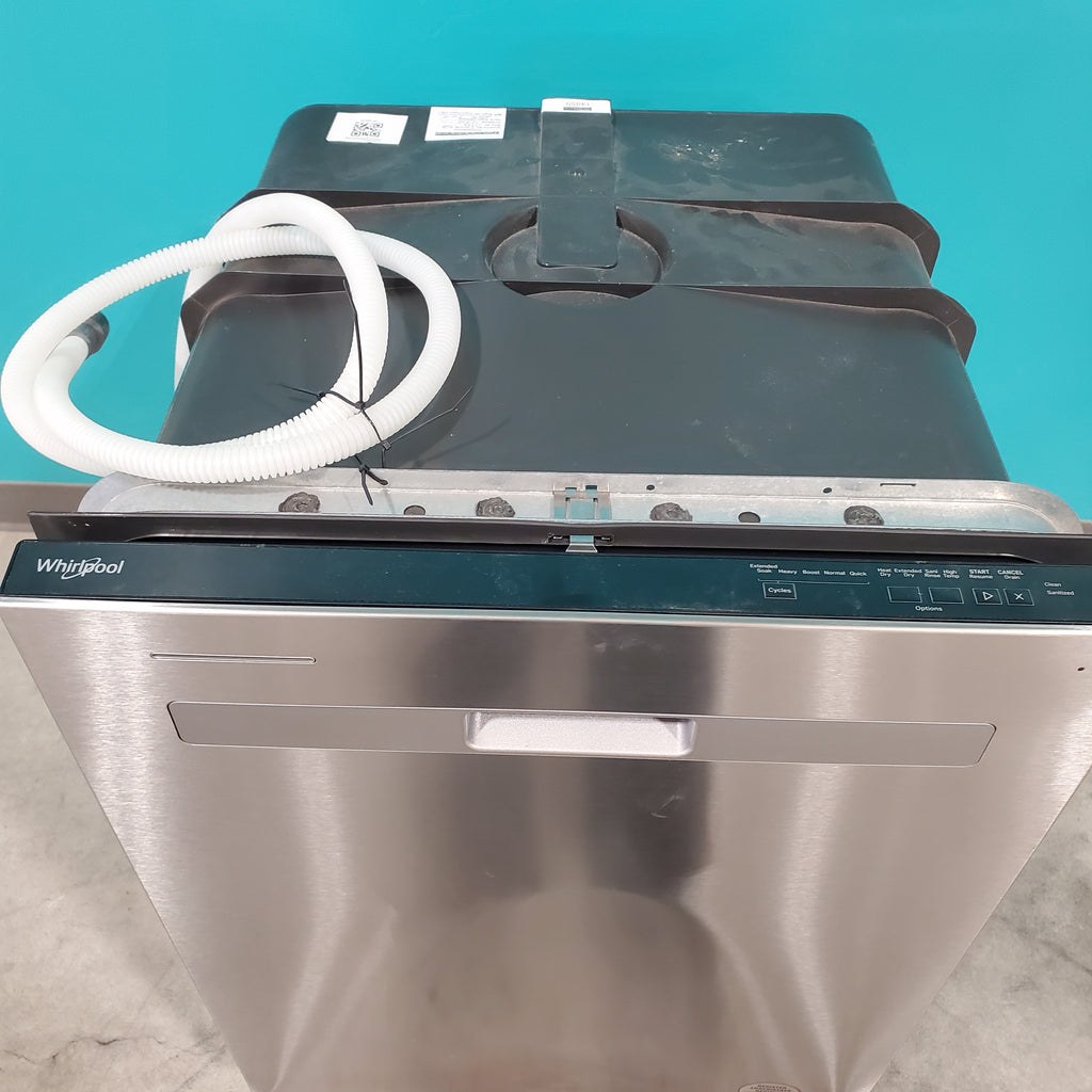 Pictures of 24 in. Fingerprint Resistant Stainless Steel Whirlpool Built In Dishwasher with 55 dBA WDP540HAMZ - Scratch & Dent - Moderate - Neu Appliance Outlet - Discount Appliance Outlet in Austin, Tx