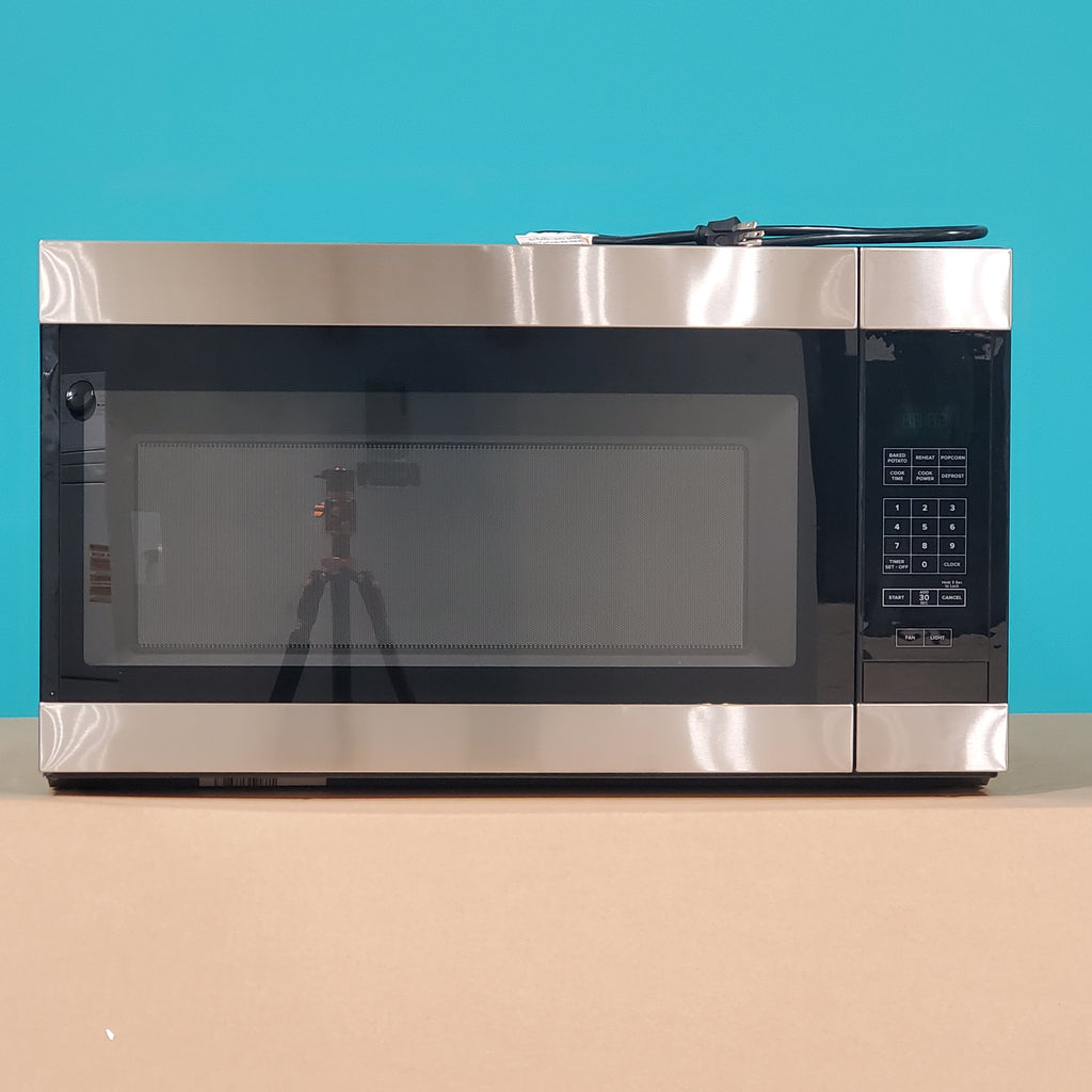 Pictures of Amana 30" Stainless Steel Over-the-Range 1.6 cu. ft. Microwave with Add 0:30 Seconds AMV2307PFS - Open Box - Neu Appliance Outlet - Discount Appliance Outlet in Austin, Tx
