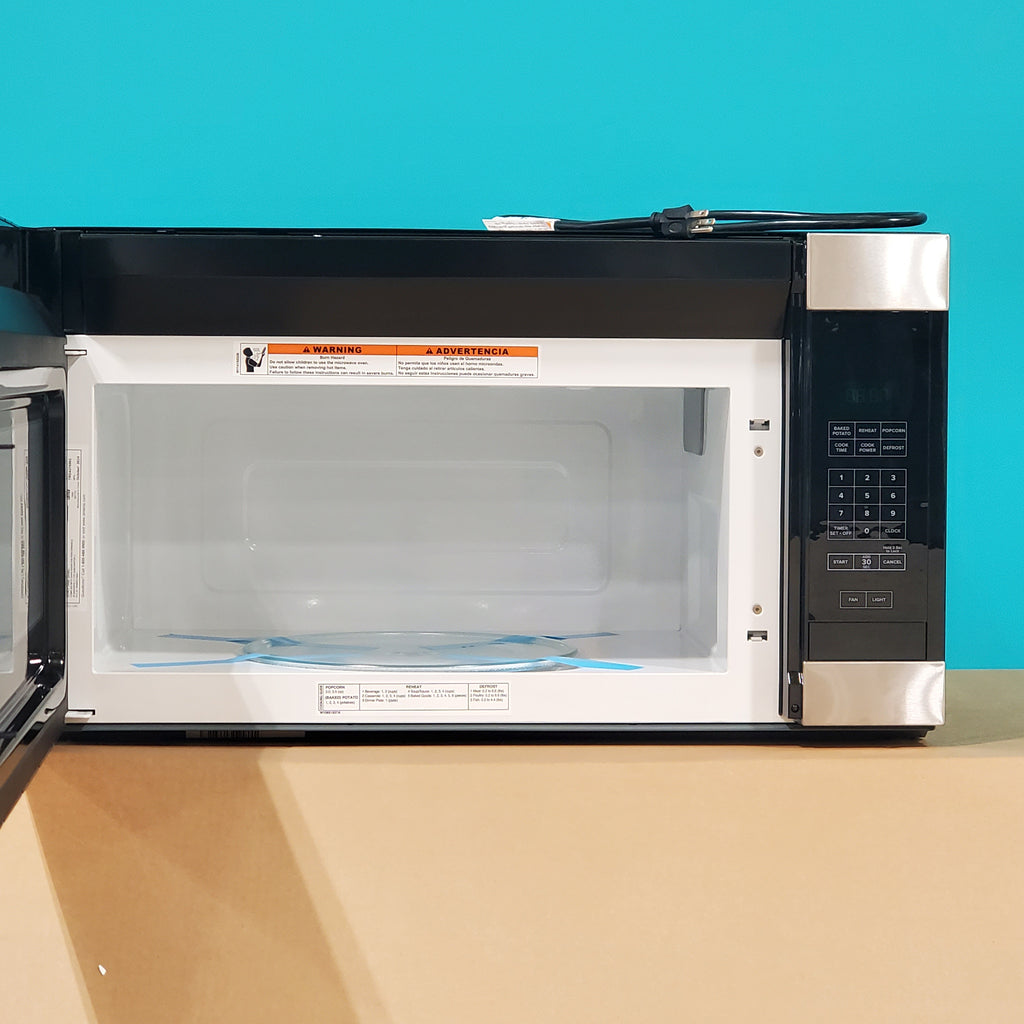 Pictures of Amana 30" Stainless Steel Over-the-Range 1.6 cu. ft. Microwave with Add 0:30 Seconds AMV2307PFS - Open Box - Neu Appliance Outlet - Discount Appliance Outlet in Austin, Tx