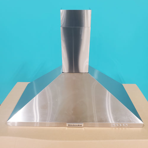 Pictures of Kitchenaid Stainless Steel 36" Wall-Mount, 3-Speed Canopy Hood KVWB406DSS - Open Box - Neu Appliance Outlet - Discount Appliance Outlet in Austin, Tx