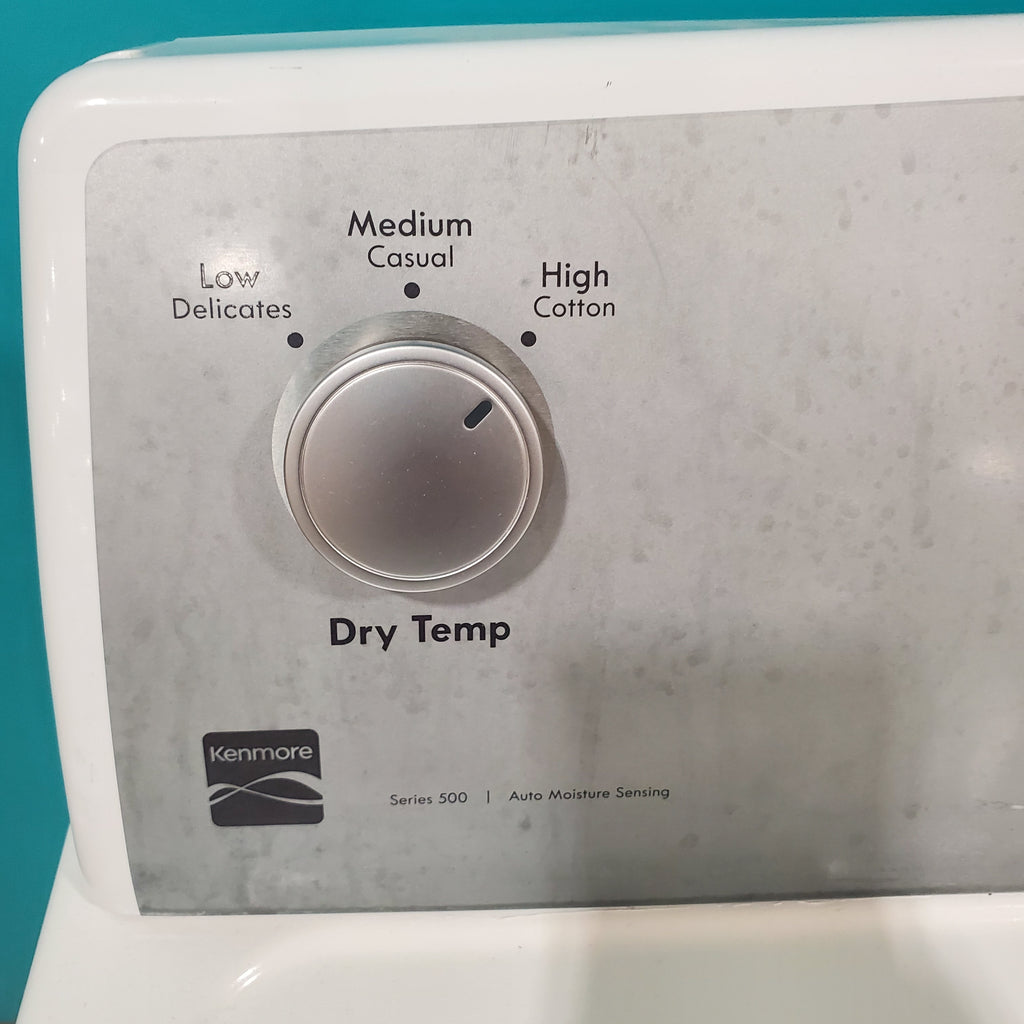 Pictures of Kenmore Top Load 4.2 cu ft Capacity Washing Machine with Triple Action Agitator with Deep Fill Option and ENERGY STAR Kenmore 7.4 cu. ft. Electric Dryer with Auto-Dry - Certified Refurbished - Neu Appliance Outlet - Discount Appliance Outlet in Austin, Tx