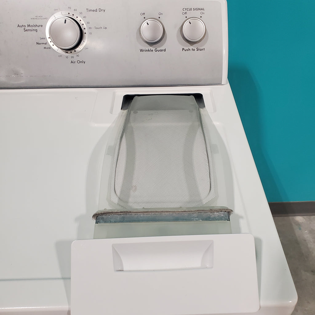 Pictures of Kenmore Top Load 4.2 cu ft Capacity Washing Machine with Triple Action Agitator with Deep Fill Option and ENERGY STAR Kenmore 7.4 cu. ft. Electric Dryer with Auto-Dry - Certified Refurbished - Neu Appliance Outlet - Discount Appliance Outlet in Austin, Tx