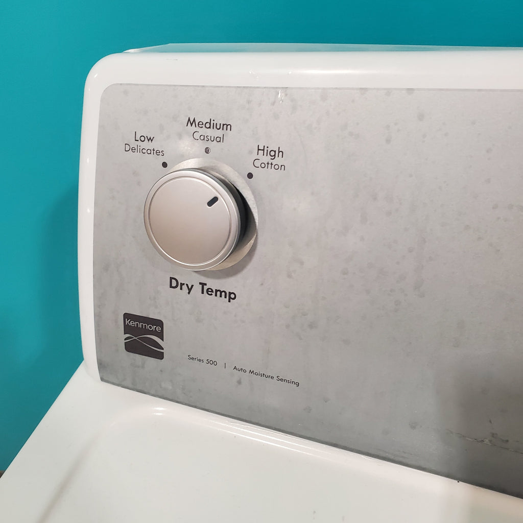 Pictures of Kenmore Top Load 4.2 cu ft Capacity Washing Machine with Triple Action Agitator with Deep Fill Option and ENERGY STAR Kenmore 7.4 cu. ft. Electric Dryer with Auto-Dry - Certified Refurbished - Neu Appliance Outlet - Discount Appliance Outlet in Austin, Tx