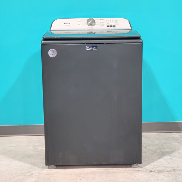 Maytag Volcano Black Pet Pro Top Load 4.7 cu. ft. Washer with Deep Fill option and Built-in Water Faucet MVW6500MBK - Scratch & Dent - Minor