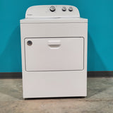 Whirlpool 7.0 cu. ft. Top Load Electric Dryer with AutoDry™ Drying System with Wrinkle Shield™ Option WED4950HW - Scratch & Dent - Moderate