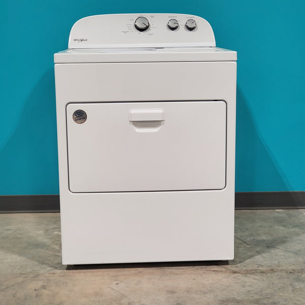 Whirlpool 7.0 cu. ft. Top Load Electric Dryer with AutoDry™ Drying System with Wrinkle Shield™ Option WED4950HW - Scratch & Dent - Moderate