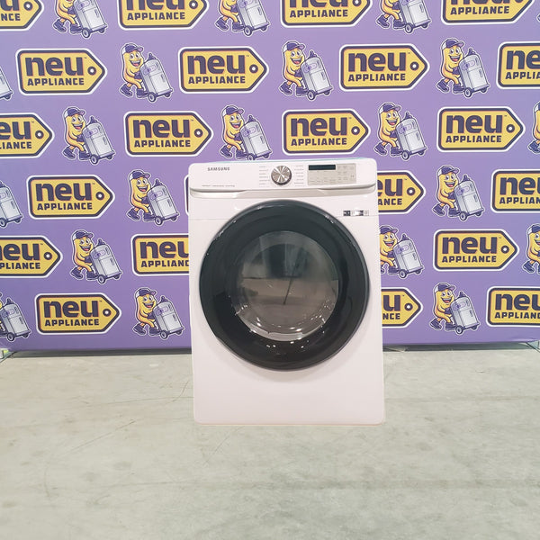 Samsung 7.5 cu. ft. Front Load Gas Dryer with Steam DVG45B6300W - Scratch & Dent - Moderate