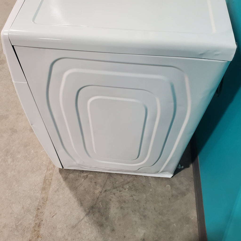 Pictures of Samsung 7.5 cu. ft. Front Load Gas Dryer with Steam DVG45B6300W - Scratch & Dent - Moderate - Neu Appliance Outlet - Discount Appliance Outlet in Austin, Tx
