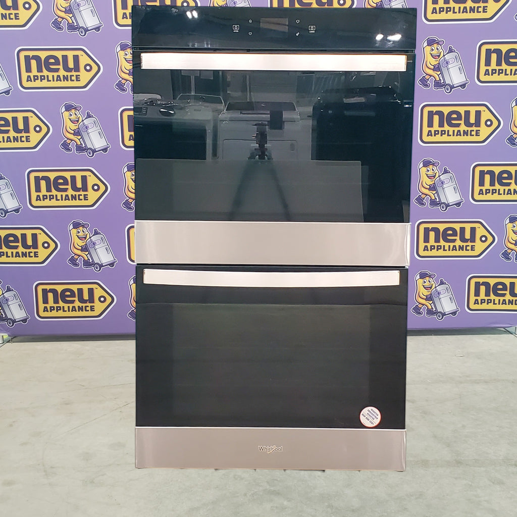 Pictures of Whirlpool Stainless Steel 10.0 Total Cu. Ft. Smart Double Wall Oven with Air Fry When Connected and 6-in-1 Wall Oven with Fan Convection WOED5030LZ - Open Box - Neu Appliance Outlet - Discount Appliance Outlet in Austin, Tx