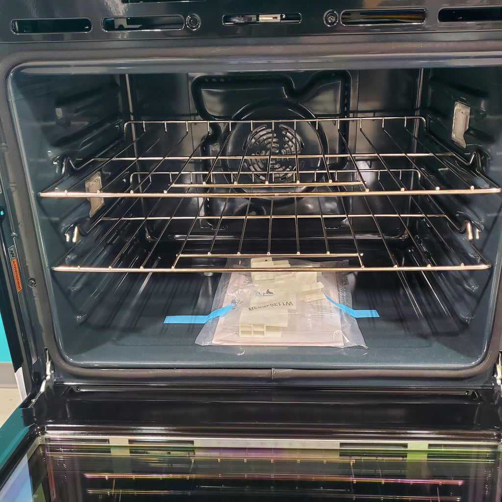 Pictures of Whirlpool Stainless Steel 10.0 Total Cu. Ft. Smart Double Wall Oven with Air Fry When Connected and 6-in-1 Wall Oven with Fan Convection WOED5030LZ - Open Box - Neu Appliance Outlet - Discount Appliance Outlet in Austin, Tx