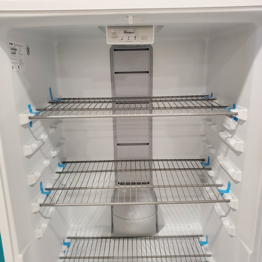 Pictures of Whirlpool 20 cu. ft. Upright Freezer with LED Lighting with Fast Freeze WZF34X20DW - Open Box - Neu Appliance Outlet - Discount Appliance Outlet in Austin, Tx