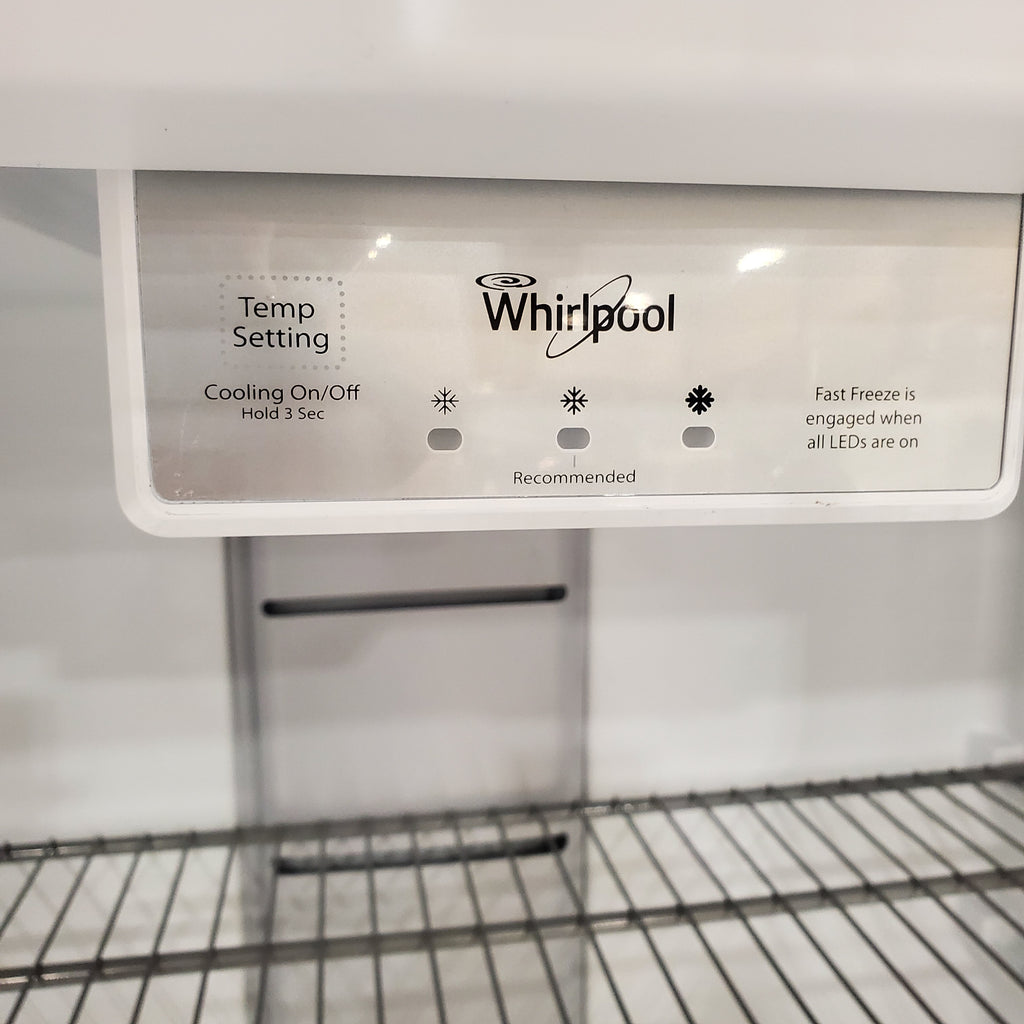Pictures of Whirlpool 20 cu. ft. Upright Freezer with LED Lighting with Fast Freeze WZF34X20DW - Open Box - Neu Appliance Outlet - Discount Appliance Outlet in Austin, Tx