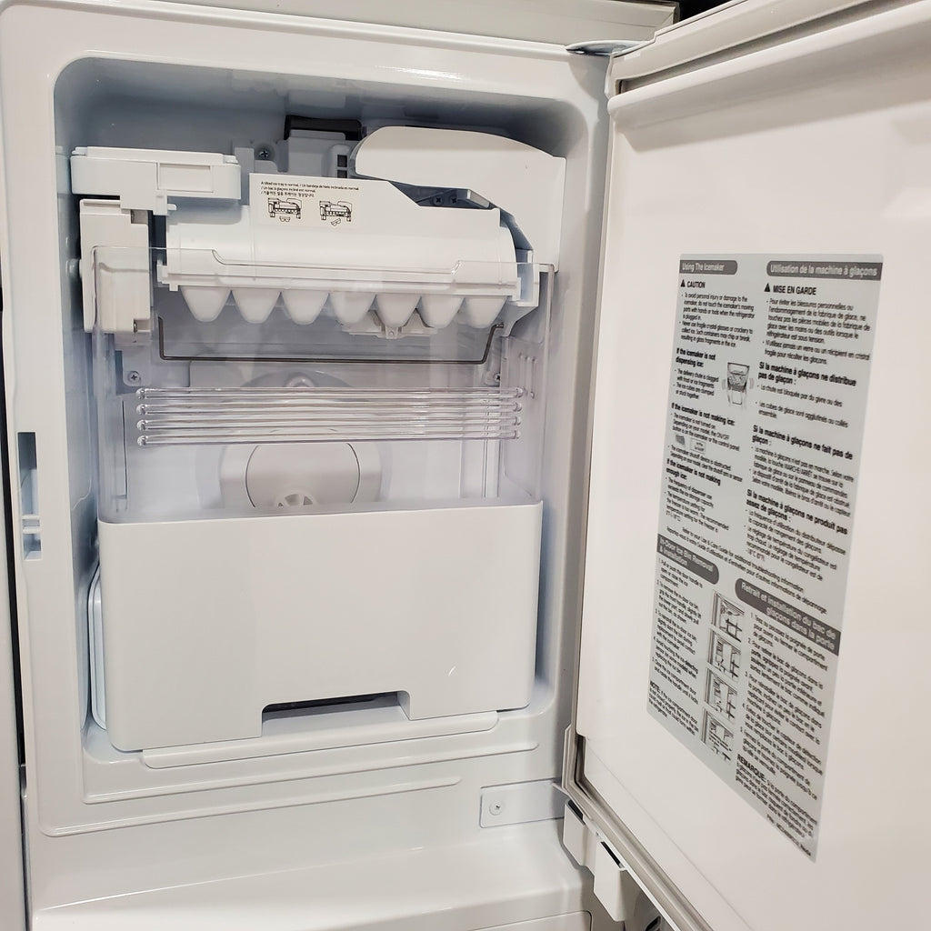 Pictures of LG Stainless Steel ENERGY STAR 26 cu. ft. Smart Mirror InstaView® Counter-Depth MAX™ French Door Refrigerator with Four Types of Ice LRYKC2606S - Scratch & Dent - Minor - Neu Appliance Outlet - Discount Appliance Outlet in Austin, Tx