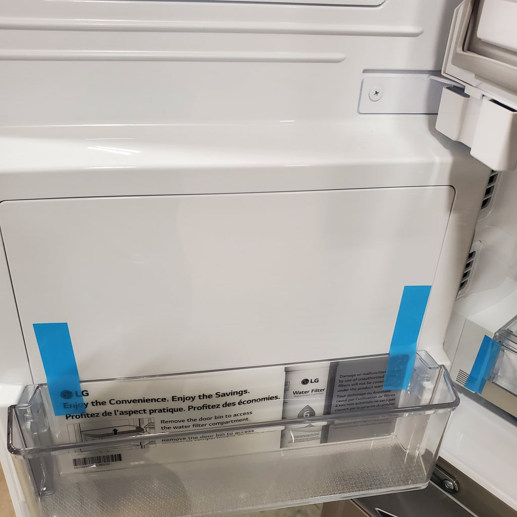 Pictures of LG Stainless Steel ENERGY STAR 26 cu. ft. Smart Mirror InstaView® Counter-Depth MAX™ French Door Refrigerator with Four Types of Ice LRYKC2606S - Scratch & Dent - Minor - Neu Appliance Outlet - Discount Appliance Outlet in Austin, Tx